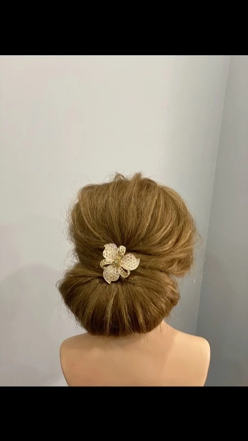 Braided bridal hair style