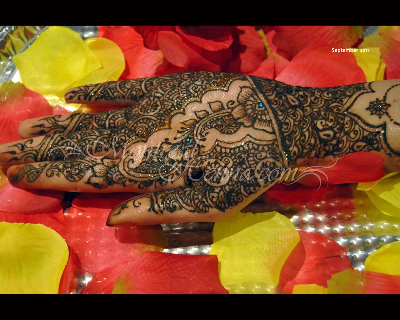 Bridal Henna Design Montreal Ottawa