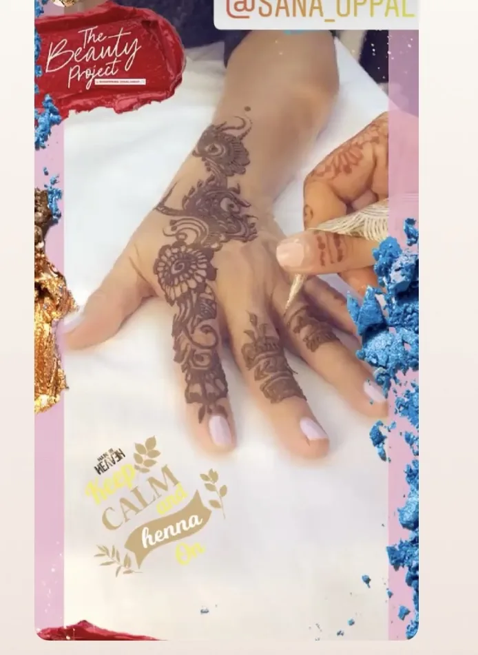 Bridal Henna Design Montreal Ottawa