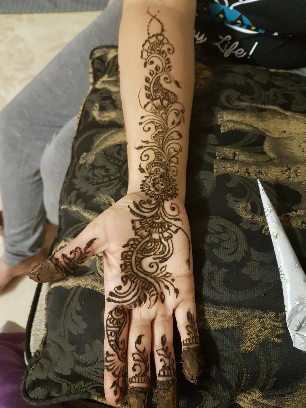 Bridal Henna Design Montreal Ottawa