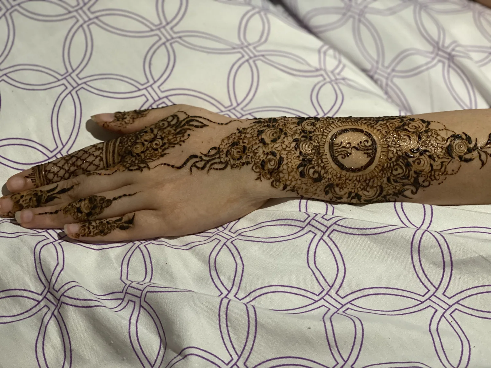 Bridal Henna Design Montreal Ottawa