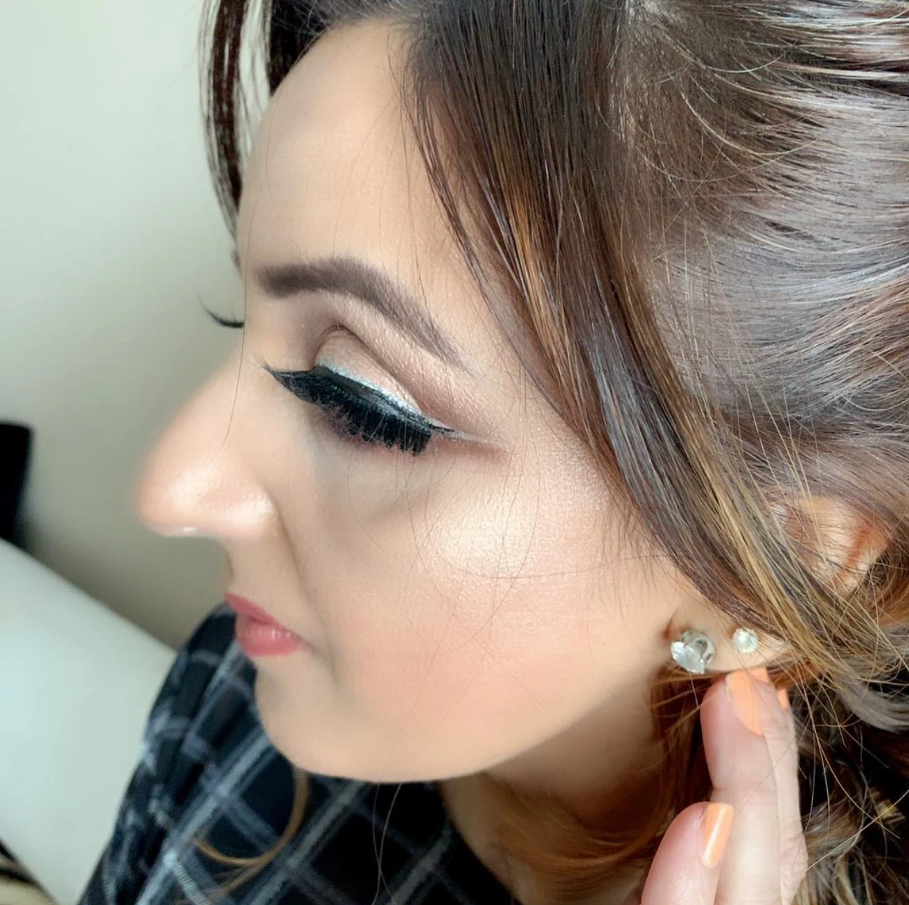 Bridal makeup by Sana Uppal